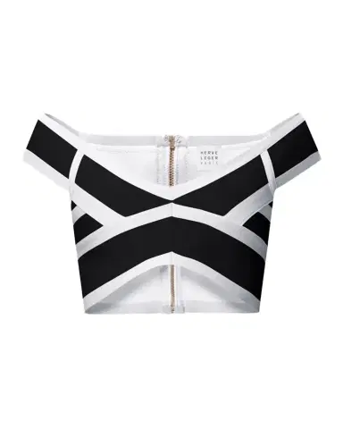 Hervé Léger The Spotlight Crop Top | Thumbnail 1