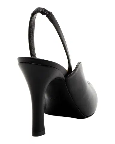 Versace 90mm La Medusa Leather Slingback Pumps | Thumbnail 1