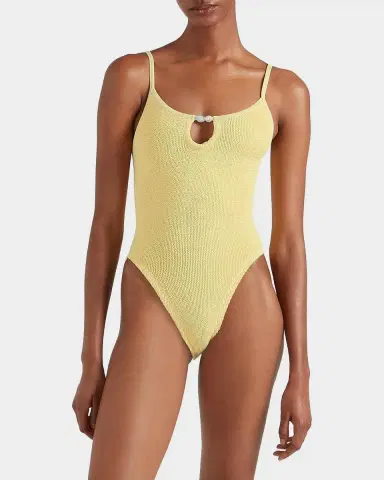 Hunza G Mia Beaded One-Piece Swimsuit | Thumbnail 3 Hunza G Mia Beaded One-Piece Swimsuit | Thumbnail 3
