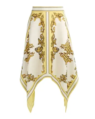 ALICE + OLIVIA Davina Handkerchief Midi Skirt | Thumbnail 1 ALICE + OLIVIA Davina Handkerchief Midi Skirt | Thumbnail 1