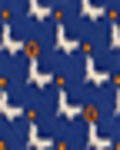 Ferragamo Men's Gancio Sea Lion-Print Tie | Thumbnail 3 Ferragamo Men's Gancio Sea Lion-Print Tie | Thumbnail 3