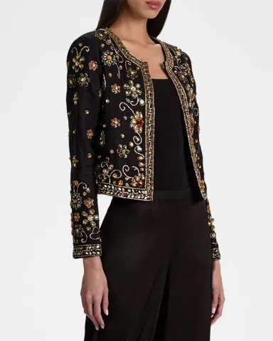 ALICE + OLIVIA Kidman Embellished Jacket | Thumbnail 6