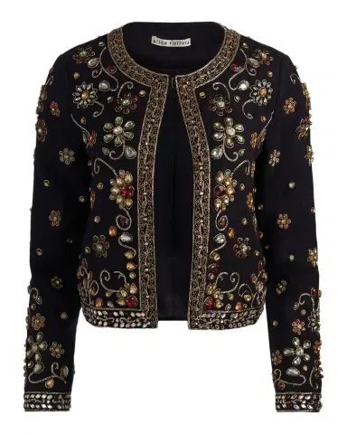 ALICE + OLIVIA Kidman Embellished Jacket | Thumbnail 1