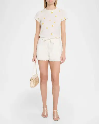 rag & bone Nolan Ultra-Featherweight Denim Drawstring Shorts | Thumbnail 2 rag & bone Nolan Ultra-Featherweight Denim Drawstring Shorts | Thumbnail 2