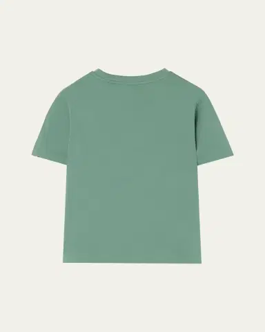 Burberry Boy's Check-Trim Cotton T-Shirt, Size 4-14 | Thumbnail 2 Burberry Boy's Check-Trim Cotton T-Shirt, Size 4-14 | Thumbnail 2
