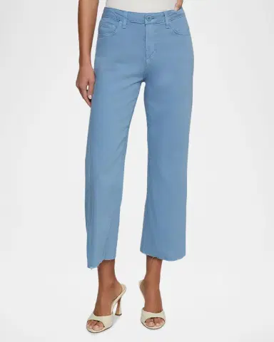 L'Agence Wanda High-Rise Cropped Wide Jeans | Thumbnail 4