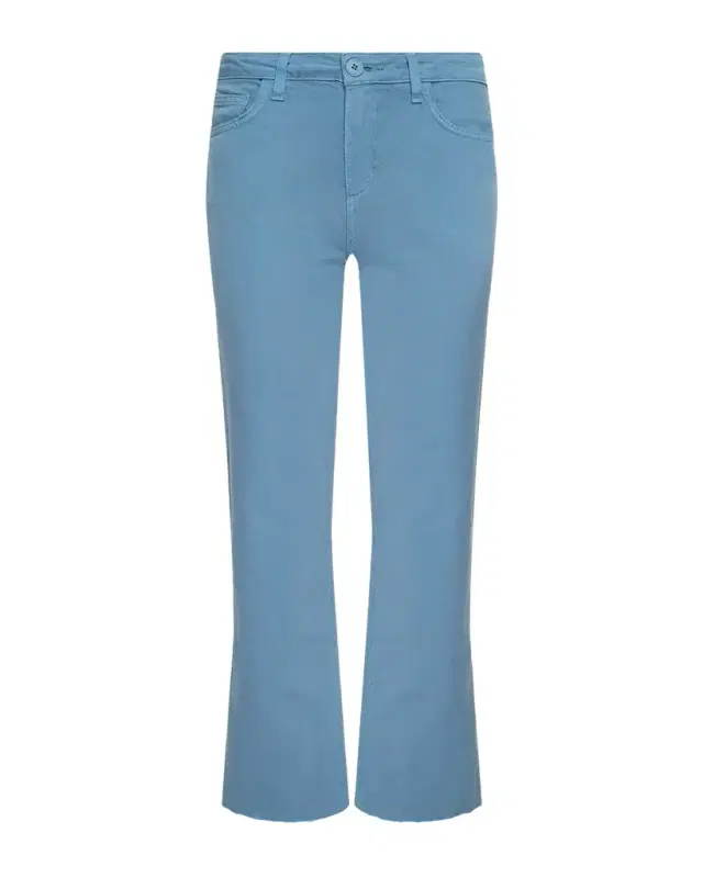 Wanda High-Rise Cropped Wide Jeans