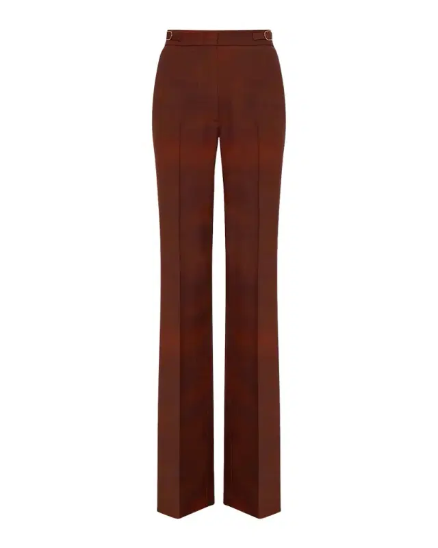 Gabriela Hearst Vesta Virgin Wool Flared Pants