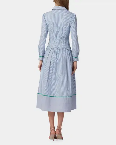 Shoshanna Clarice Cotton Midi-Shirtdress | Thumbnail 3