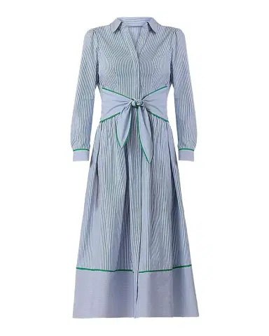 Shoshanna Clarice Cotton Midi-Shirtdress | Thumbnail 1