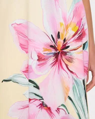 Milly Vera Strapless Floral-Print Maxi Dress | Thumbnail 3 Milly Vera Strapless Floral-Print Maxi Dress | Thumbnail 3