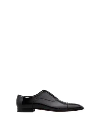 Christian Louboutin Greggo Men's Lace-Up Leather Dress Shoes | Thumbnail 1 Christian Louboutin Greggo Men's Lace-Up Leather Dress Shoes | Thumbnail 1