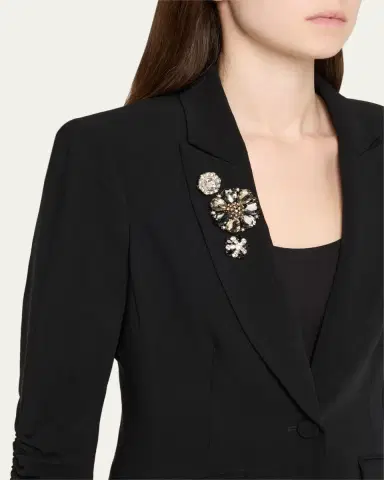 Cinq à Sept Roxie Blazer w/ Lace | Thumbnail 5 Cinq à Sept Roxie Blazer w/ Lace | Thumbnail 5