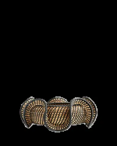 Arteriors Grisha Sculpted Rattan Centerpiece Bowl | Thumbnail 2 Arteriors Grisha Sculpted Rattan Centerpiece Bowl | Thumbnail 2