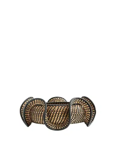 Arteriors Grisha Sculpted Rattan Centerpiece Bowl | Thumbnail 1 Arteriors Grisha Sculpted Rattan Centerpiece Bowl | Thumbnail 1
