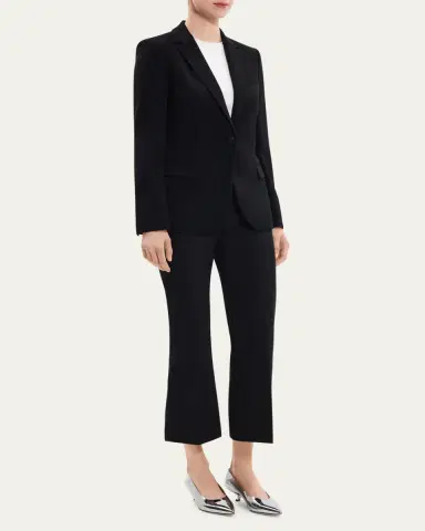 Theory Admiral Crepe One-Button Staple Blazer | Thumbnail 4 Theory Admiral Crepe One-Button Staple Blazer | Thumbnail 4