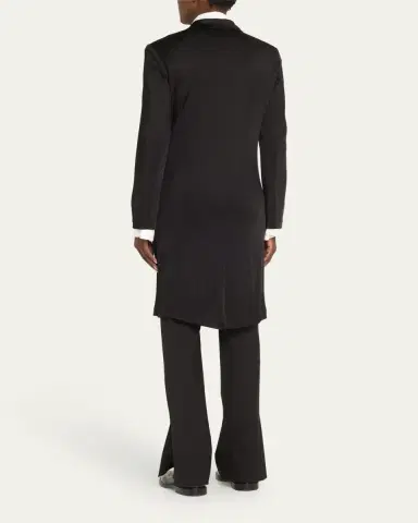 Helmut Lang Long Fluid Jacket | Thumbnail 3