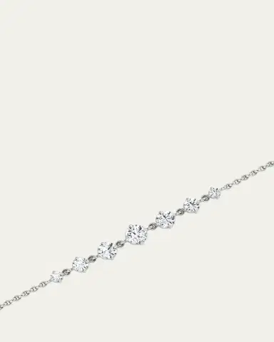 VRAI Linked 14K White Gold Lab Grown Diamond Tennis Bracelet, 0.85tcw | Thumbnail 3 VRAI Linked 14K White Gold Lab Grown Diamond Tennis Bracelet, 0.85tcw | Thumbnail 3