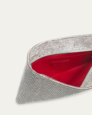 Christian Louboutin Maykimay Mesh Crystal Pouch Clutch Bag | Thumbnail 3 Christian Louboutin Maykimay Mesh Crystal Pouch Clutch Bag | Thumbnail 3