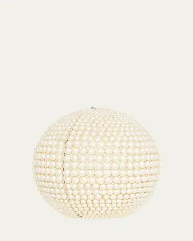 Judith Leiber Couture Sphere Pearly Minaudiere | Thumbnail 3