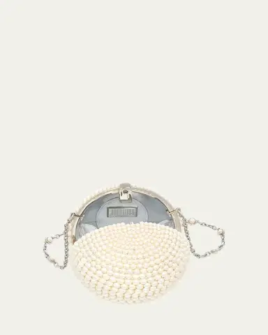 Judith Leiber Couture Sphere Pearly Minaudiere | Thumbnail 4