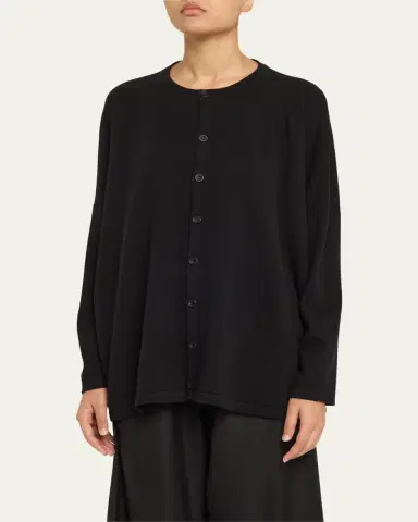 Eskandar Slim-Sleeve Cashmere Cardigan | Thumbnail 4