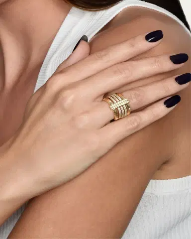 Anabel Aram Jewelry Enchanted Forest Multi-Stack Ring | Thumbnail 2