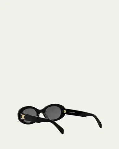 Celine Triomphe Oval Sunglasses | Thumbnail 4