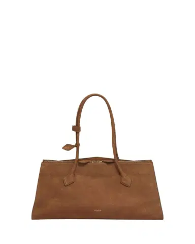 Alaïa Le Teckel Tote Bag in Suede and Leather | Thumbnail 1