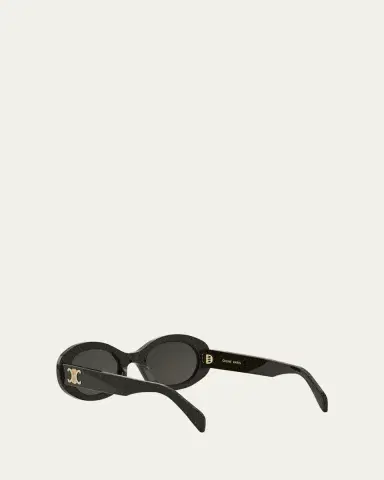 Celine Triomphe Oval Sunglasses | Thumbnail 4