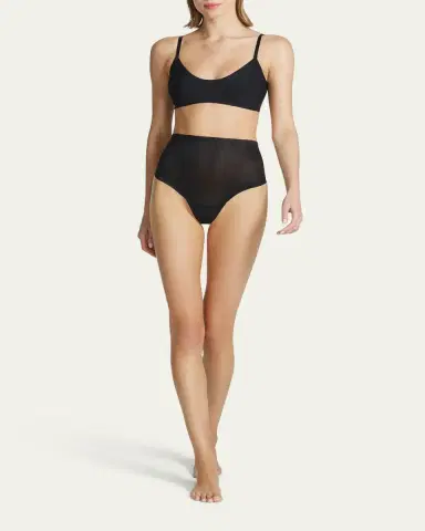 Commando Featherlight Control High-Rise Smoothing Thong | Thumbnail 2