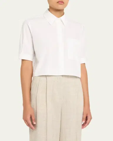 TWP Short Lived Button-Front Shirt | Thumbnail 4 TWP Short Lived Button-Front Shirt | Thumbnail 4