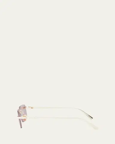 Dior C S4U Rimless Square Sunglasses | Thumbnail 3 Dior C S4U Rimless Square Sunglasses | Thumbnail 3