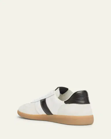 Tom Ford Men's Archer Suede and Leather Low-Top Sneakers | Thumbnail 4 Tom Ford Men's Archer Suede and Leather Low-Top Sneakers | Thumbnail 4