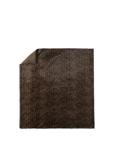 Lyla Grant Leopard-Print Faux Mink Throw, 60" x 72" | Thumbnail 1