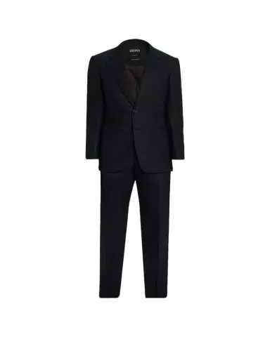 Zegna Men's Centoventimila Wool Tonal Stripe Suit | Thumbnail 1 Zegna Men's Centoventimila Wool Tonal Stripe Suit | Thumbnail 1