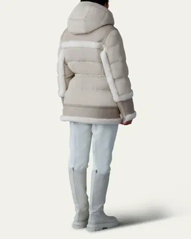 Mackage Lilibeth Mixed-Media Down Parka with Shearling and Leather | Thumbnail 7 Mackage Lilibeth Mixed-Media Down Parka with Shearling and Leather | Thumbnail 7