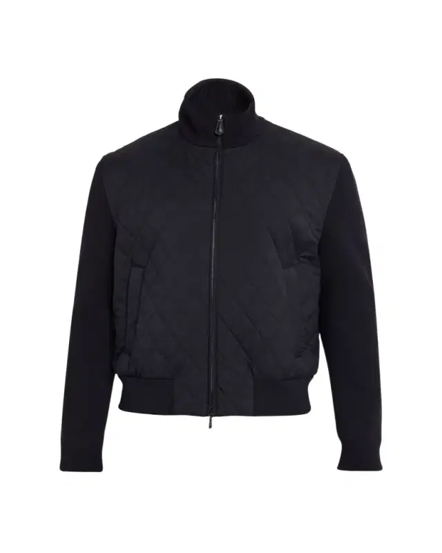 Men's Hopton Quilted Full-Zip Bomber Jacket