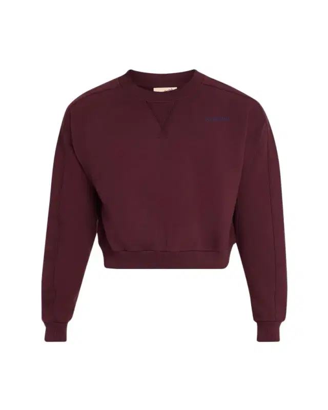 Sanderlak Men's Terry Cotton Jersey Crewneck Sweatshirt