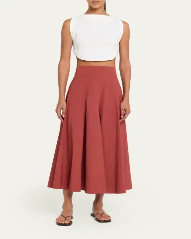 A.L.C. Gemma Paneled Midi Skirt | Thumbnail 2