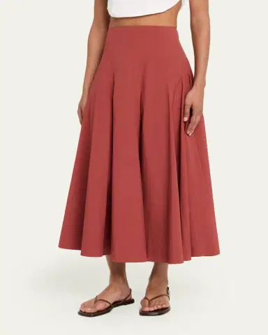 A.L.C. Gemma Paneled Midi Skirt | Thumbnail 4