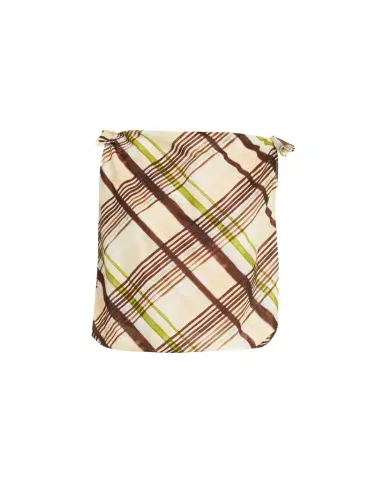 A.L.C. Dylan Plaid Shoulder-Tie Top | Thumbnail 1