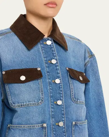 3.1 Phillip Lim Denim & Corduroy Chore Jacket | Thumbnail 5 3.1 Phillip Lim Denim & Corduroy Chore Jacket | Thumbnail 5