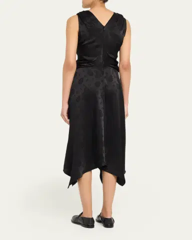 3.1 Phillip Lim Floral Silk Draped Midi Dress | Thumbnail 3 3.1 Phillip Lim Floral Silk Draped Midi Dress | Thumbnail 3