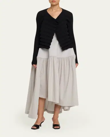 Issey Miyake Spring Plisse Cardigan | Thumbnail 2