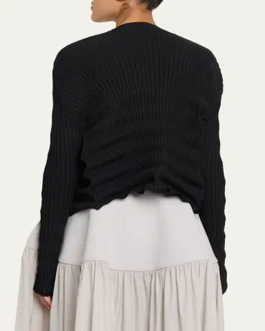 Issey Miyake Spring Plisse Cardigan | Thumbnail 3