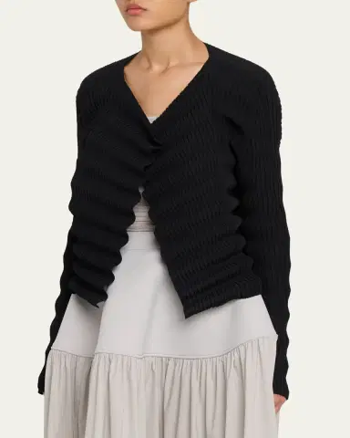 Issey Miyake Spring Plisse Cardigan | Thumbnail 4