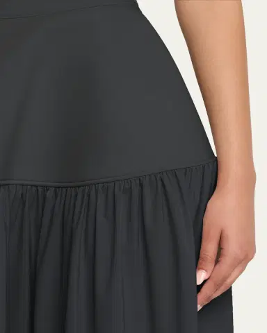 Issey Miyake Mute Winding Asymmetric Midi Skirt | Thumbnail 5