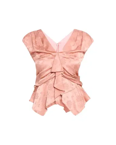 3.1 Phillip Lim Floral Silk Draped Top | Thumbnail 1 3.1 Phillip Lim Floral Silk Draped Top | Thumbnail 1