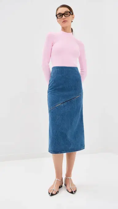 Jil Sander Denim Skirt Medium Denim 38 | Thumbnail 5 Jil Sander Denim Skirt Medium Denim 38 | Thumbnail 5